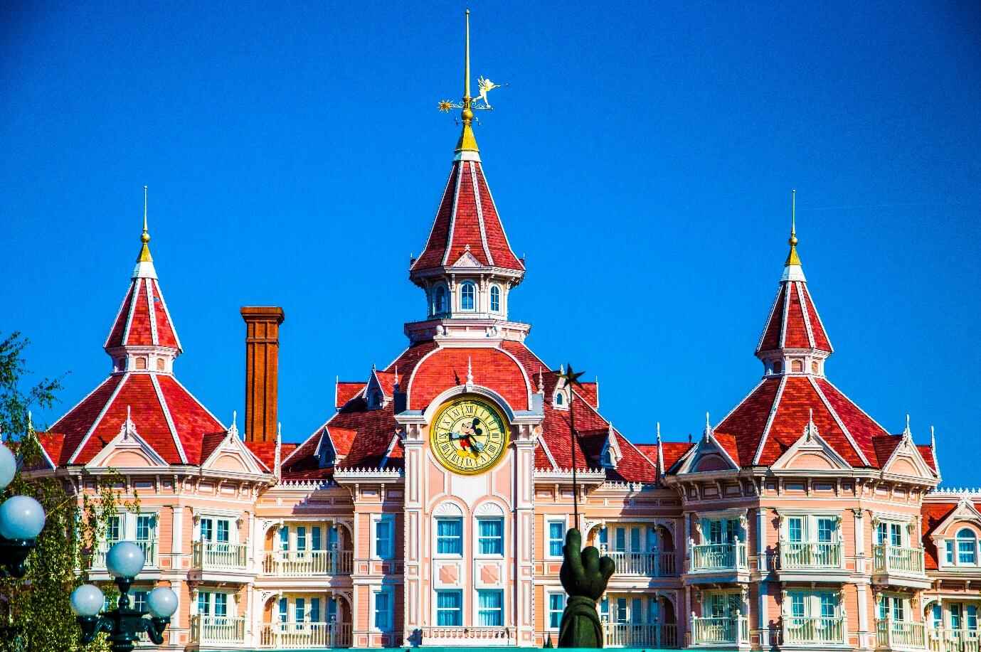 The Disneyland Hotel in Disneyland Resort Paris,France.