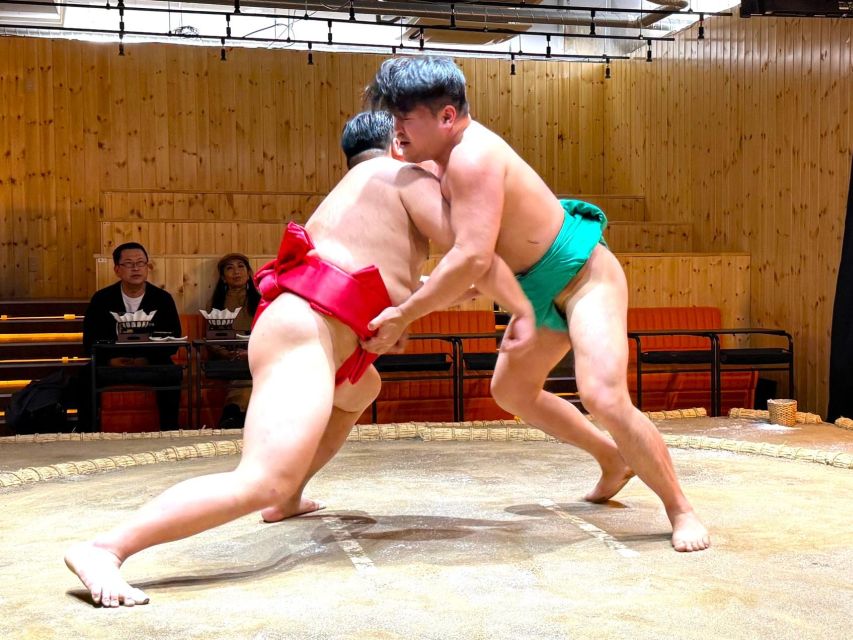popular tour Tokyo: Sumo Show Experience with Chicken Hot Pot and a Photo
