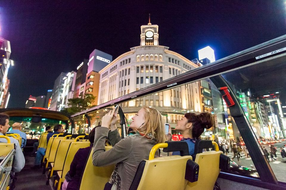 Tokyo: Hop-On Hop-Off Sightseeing Bus Ticket