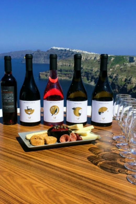 Santorini: Guided Tour to 3 Wineries with Wine Tastings